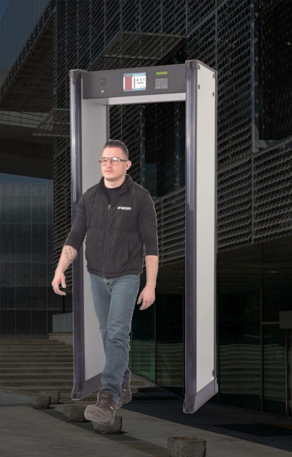 Detector de metales peatonal